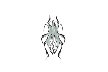 insect tribal tattoo