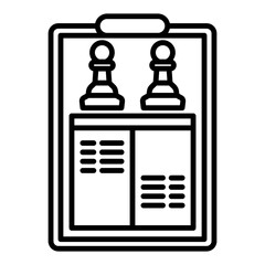 chess scoreboard, game ends in a draw. stalemate