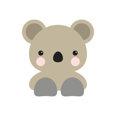 Teddy bear with simple and solid design.