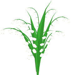 Lily of the valley, cute bouquet of flowers