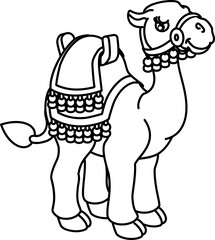 Camel Animal Cartoon Character
