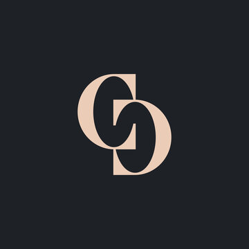 Initial Letter C Monogram Logo Template. Initial Based Letter Icon Logo