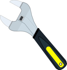 Allen wrench with plastic handle