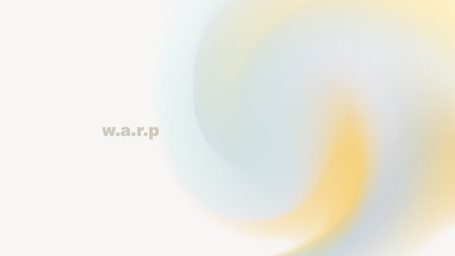 Warp blurred gradient background design. Contemporary art walllpaper with brigh neon blending colors.