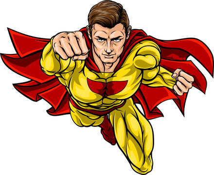 recommend clip art: Super Hero