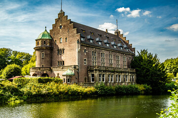 Obraz premium Wasserschloss Wittringen in Gladbeck DEutschland
