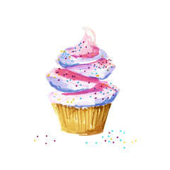 cupcake with cream