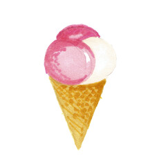 ice cream cone with