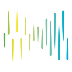 aurora logo design icon illustration vector template