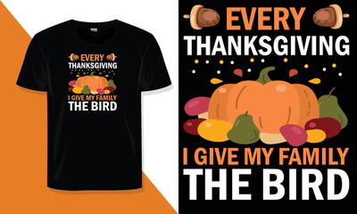 Thanksgiving day T-Shirt Design 