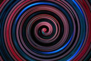 pink and blue glossy circles abstract geometric background.