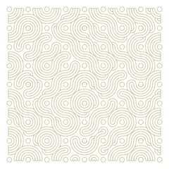 Color truchet tiling connections illustration