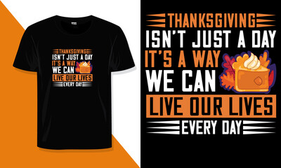 Thanksgiving day T-Shirt Design 