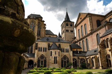 View of the Trier Saint Peter's Cathedral