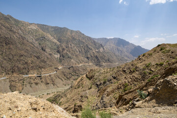 Mountain views in the Al Baha region of Saudi Arabia