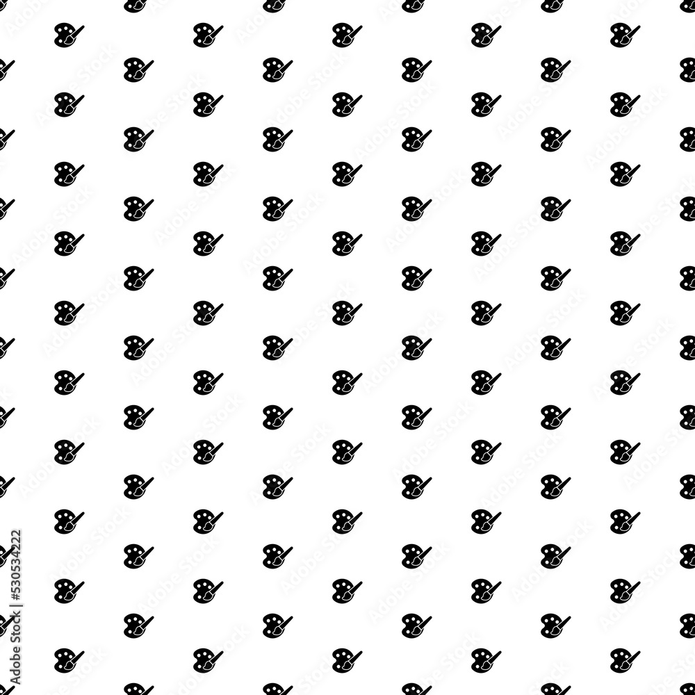 Poster square seamless background pattern from geometric shapes. the pattern is evenly filled with big blac