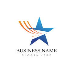 Obraz premium Star icon Template