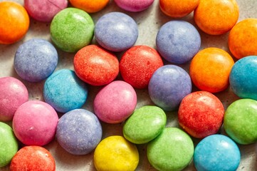 colorful chocolate candies