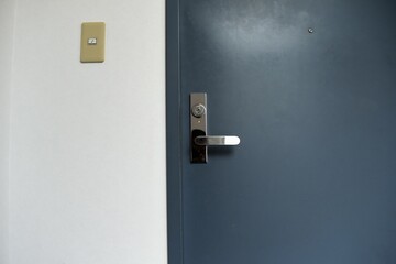 ホテル、入り口、客室、ドア、ノブ、ドアノブ、金色