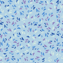 Grain noise texture messy vector seamless pattern. Speckled backdrop design.