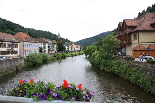 Haslach im Kinzigtal, localidad de la selva negra, en Alemania. 
