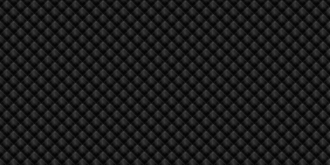 Fototapeta premium Modern dark black abstract technology geometric background