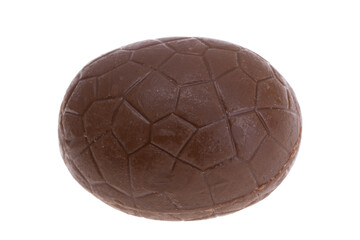chocolate egg isolated