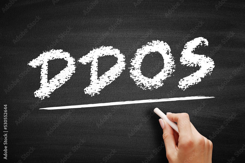 Poster ddos - distributed denial of service attack occurs when multiple machines are operating together to 