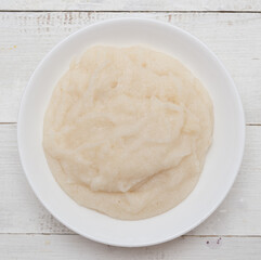 Semolina porridge