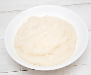 Semolina porridge