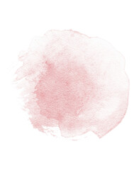 Pastel watercolor paint stain background circle 