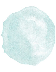 Pastel watercolor paint stain background circle 