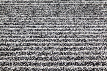 zen garden closeup