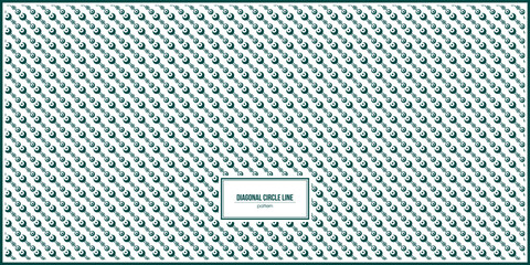 abstract diagonal circle line pattern