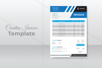 Minimalist Invoice Easy to edit and customize, with a single page invoice design,