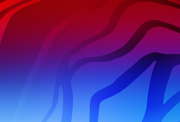 Obraz premium Light Blue, Red vector glossy abstract layout.