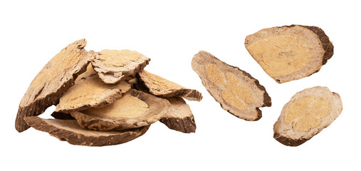 Dregea volubilis  woods isolated on white background.