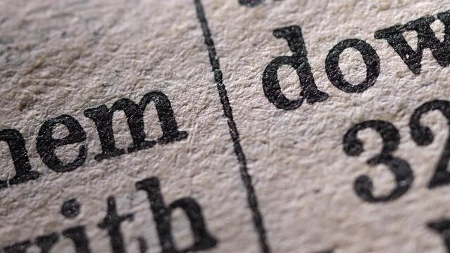 Close up of Old Holy Bible