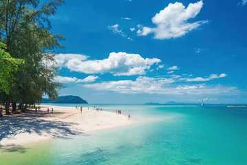Foto op Canvas Beaches and turquoise seas, tourist attractions in Thailand. © iSomboon