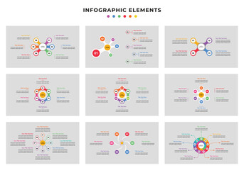 Colorful Infographic Elements Collection