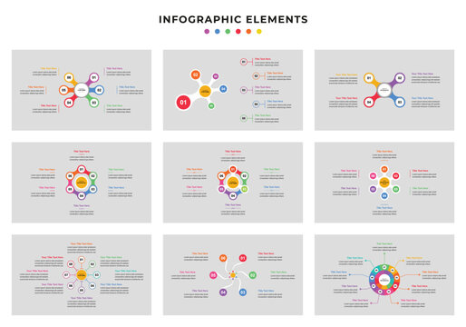Colorful Infographic Elements Collection