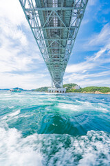 大鳴門橋と渦潮