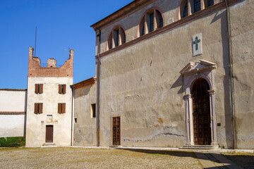 Historic buildings of Bassano del Grappa, Veneto, Italy