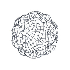 Big data cloud technology background. Blockchain technology service concept. Abstract network connection network.