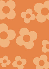 Groovy Flower Background 