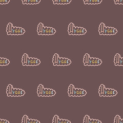 Pattern over hygge. Pattern for textiles, gift wrapping, scrapbooking.