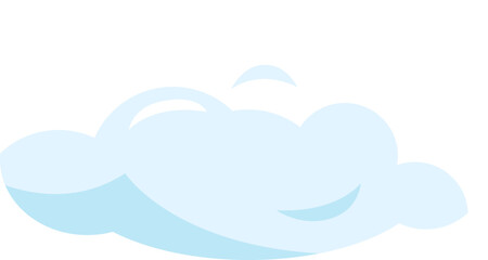 Sky cloud icon. Vector illustration