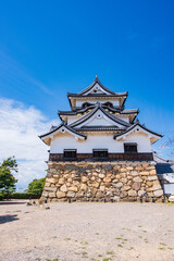 滋賀県彦根市　夏の国宝彦根城天守