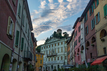 Obraz premium Street of Brisighella, Italy