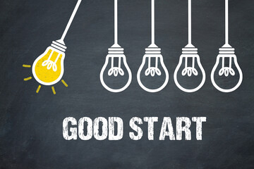 Fototapeta premium Good Start 